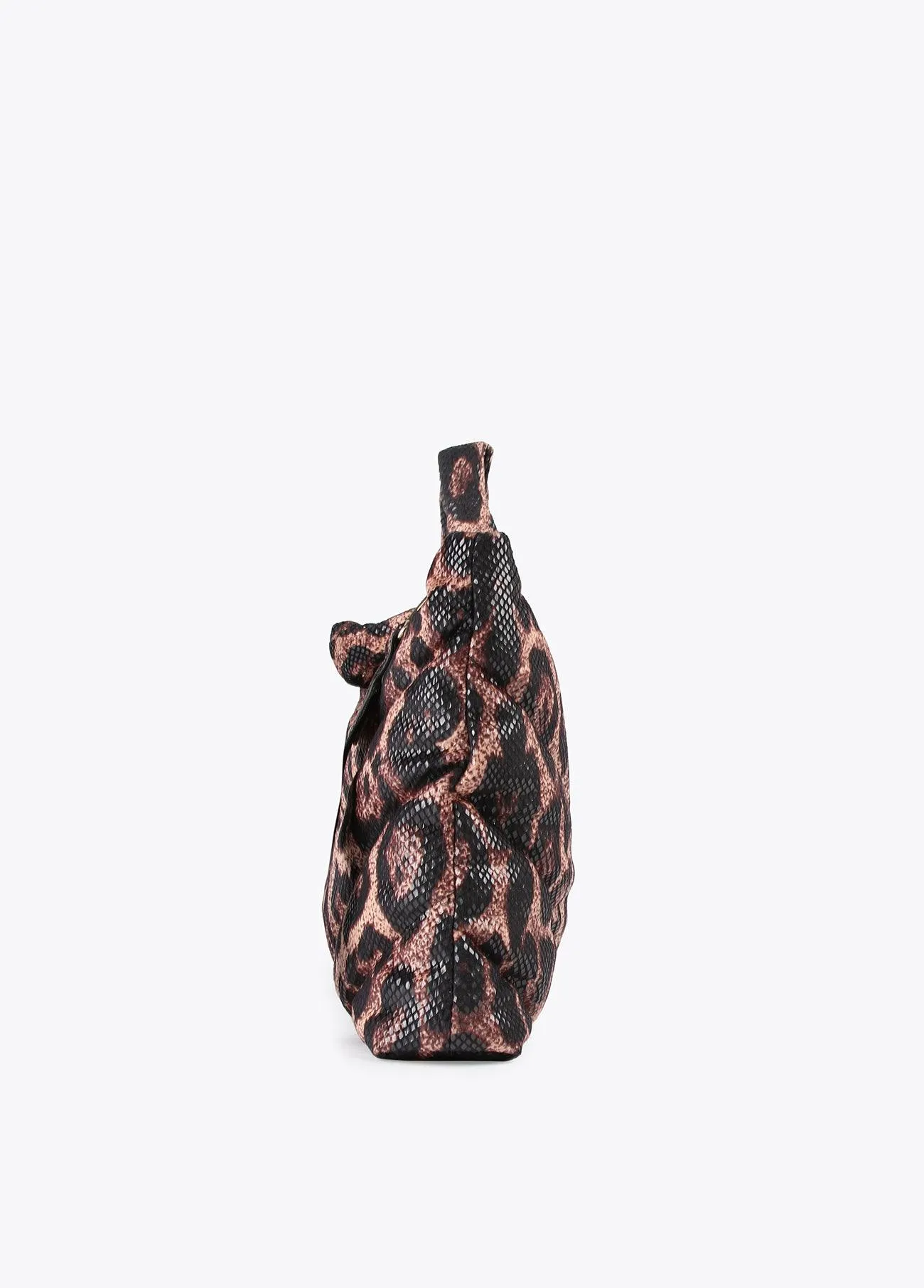 Animal print tote bag