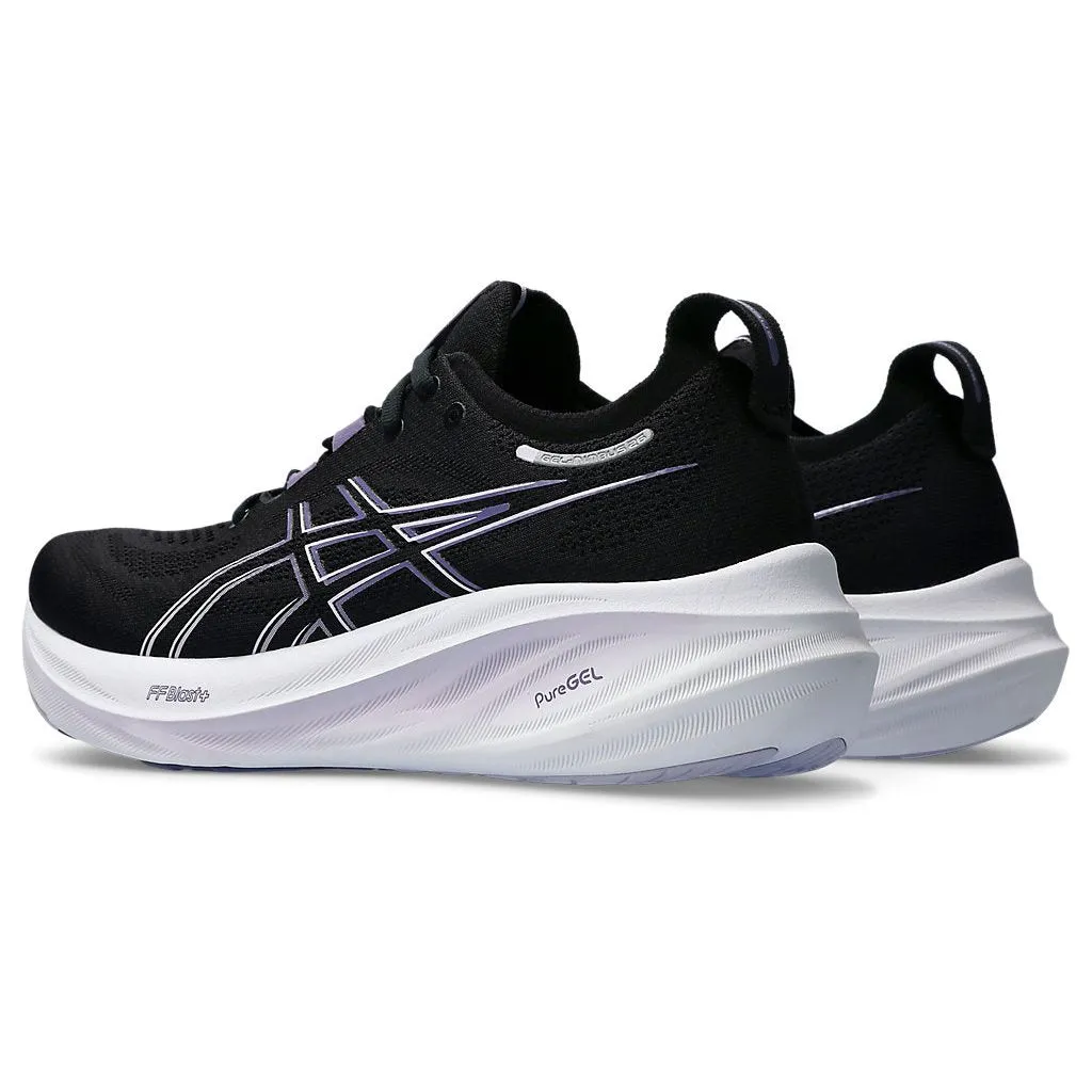 Asics Women's Gel-Nimbus 26 in Black Dusty Purple