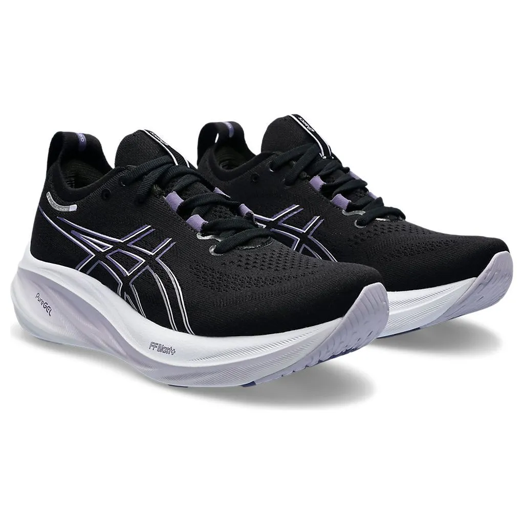 Asics Women's Gel-Nimbus 26 in Black Dusty Purple
