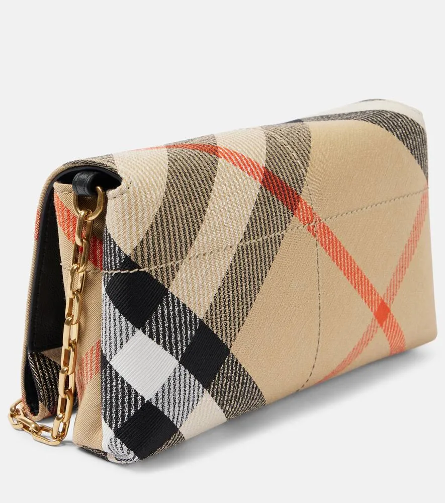 Burberry Snip Burberry Check Mini crossbody bag