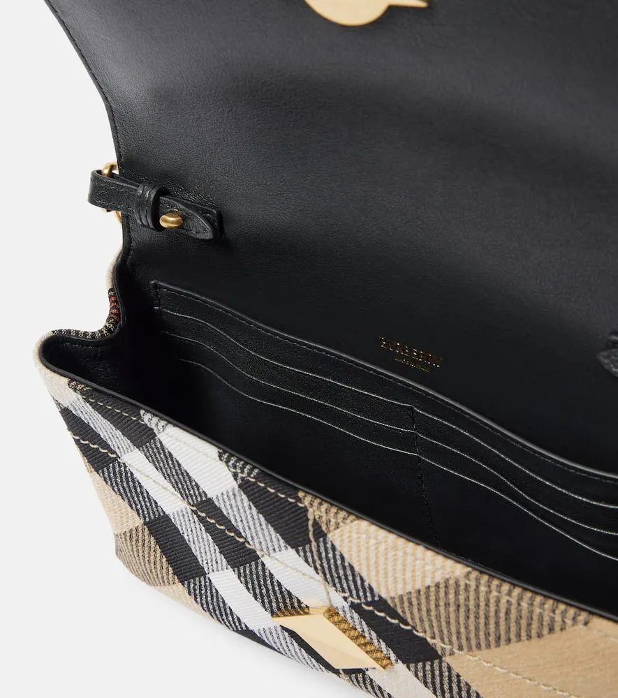 Burberry Snip Burberry Check Mini crossbody bag