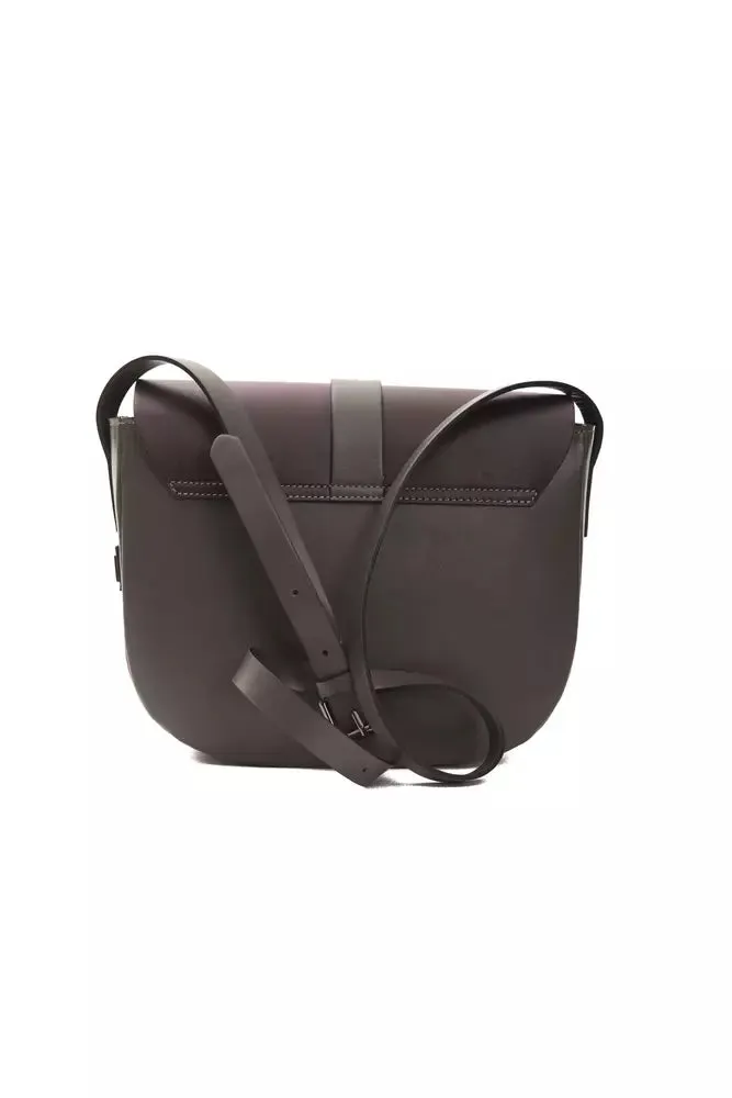 Burgundy Leather Crossbody Bag