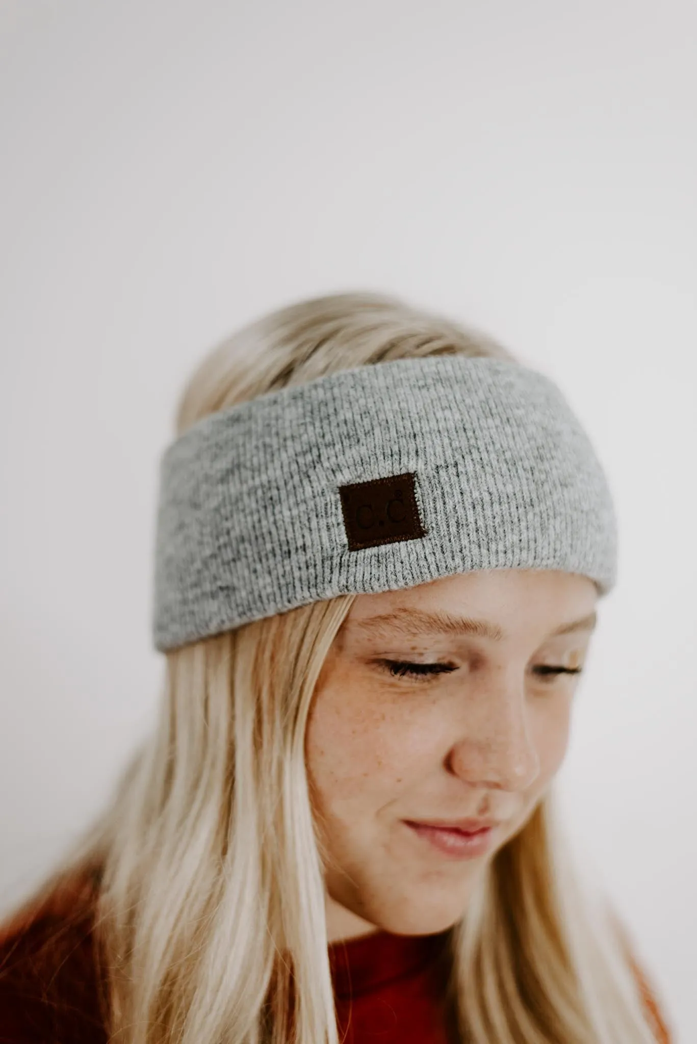 C.C. Heather Knit Head Wrap