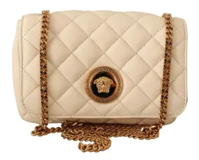 Chic Nappa Leather Crossbody in Purity White