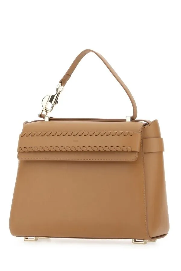 Chloe Women Biscuit Leather Nacha Handbag