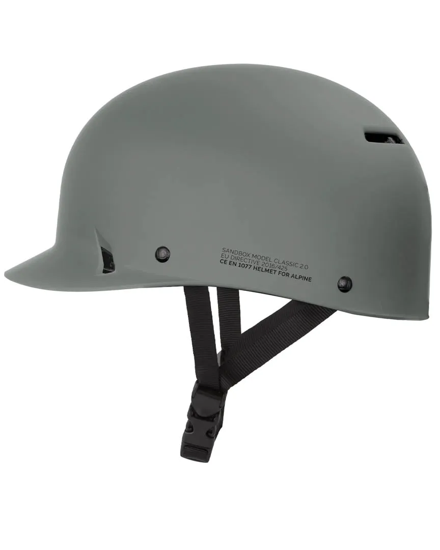 Classic 2.0 Brain Bucket Winter Helmet - Granite