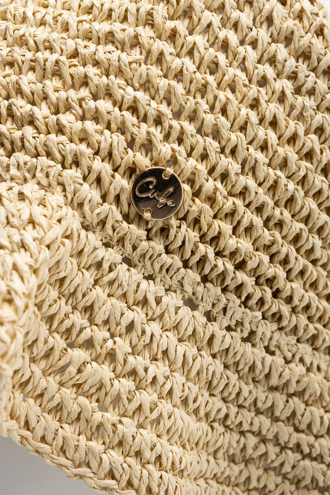 Crochet Bucket Hat Natural