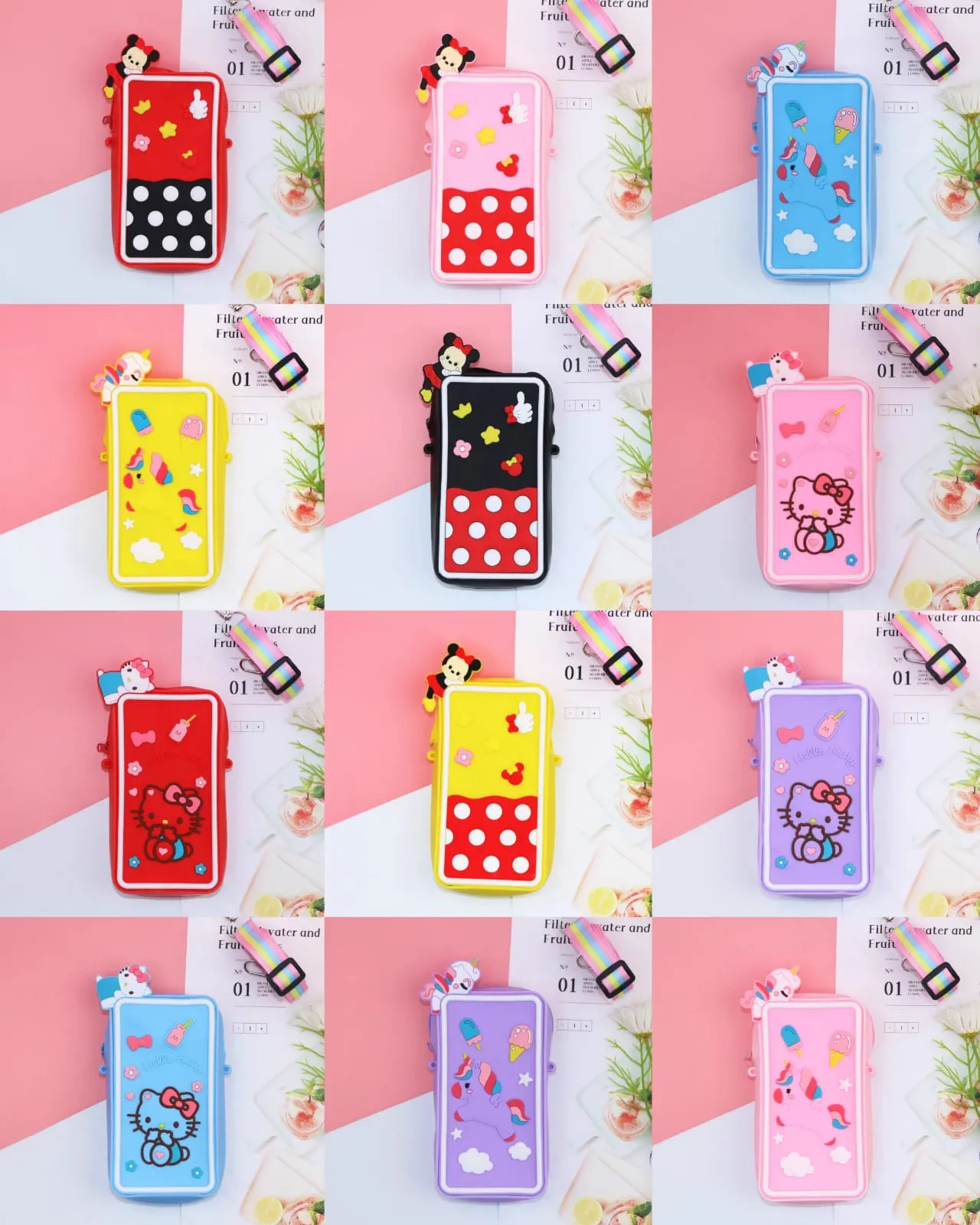 Disney Silicone Girls Crossbody