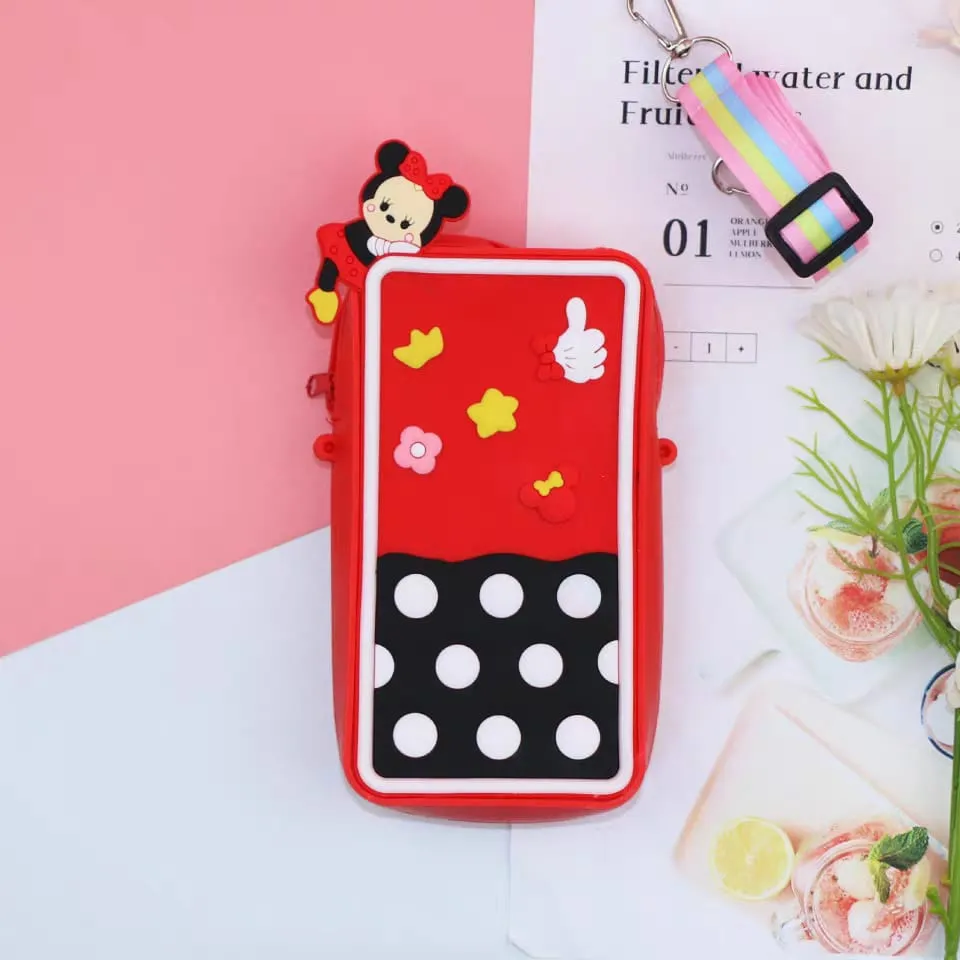 Disney Silicone Girls Crossbody