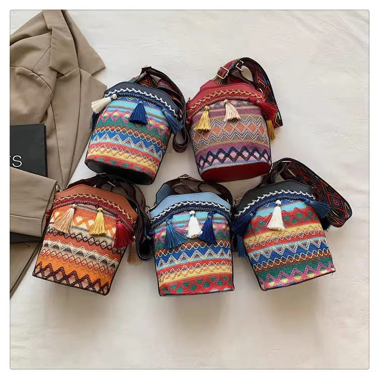 Embroidery Ethenic Crossbody