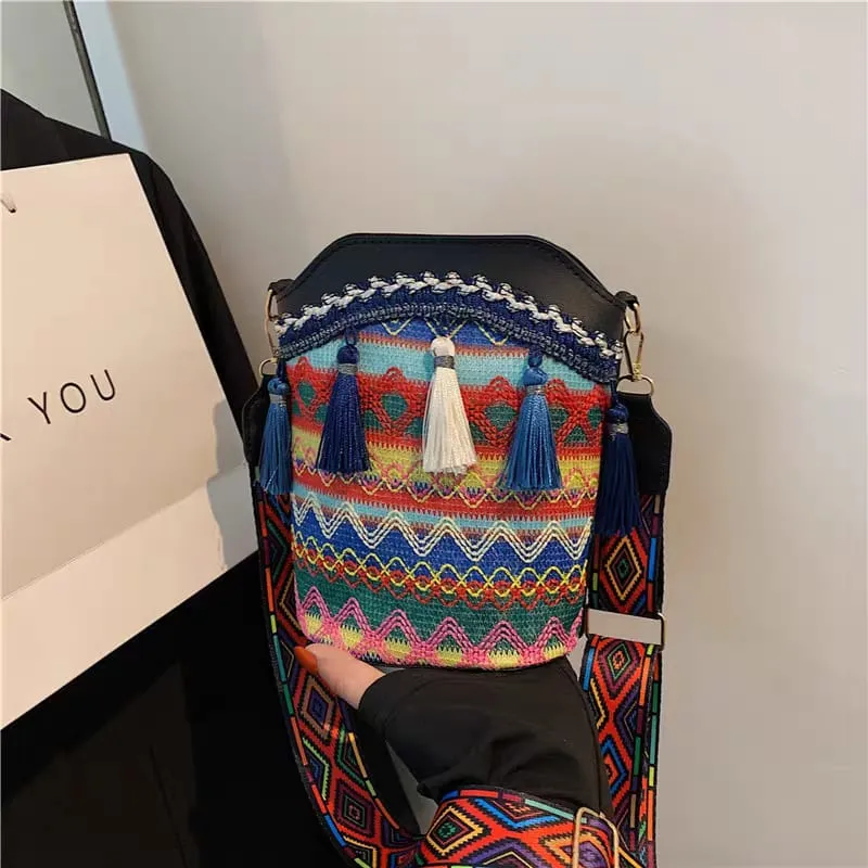 Embroidery Ethenic Crossbody