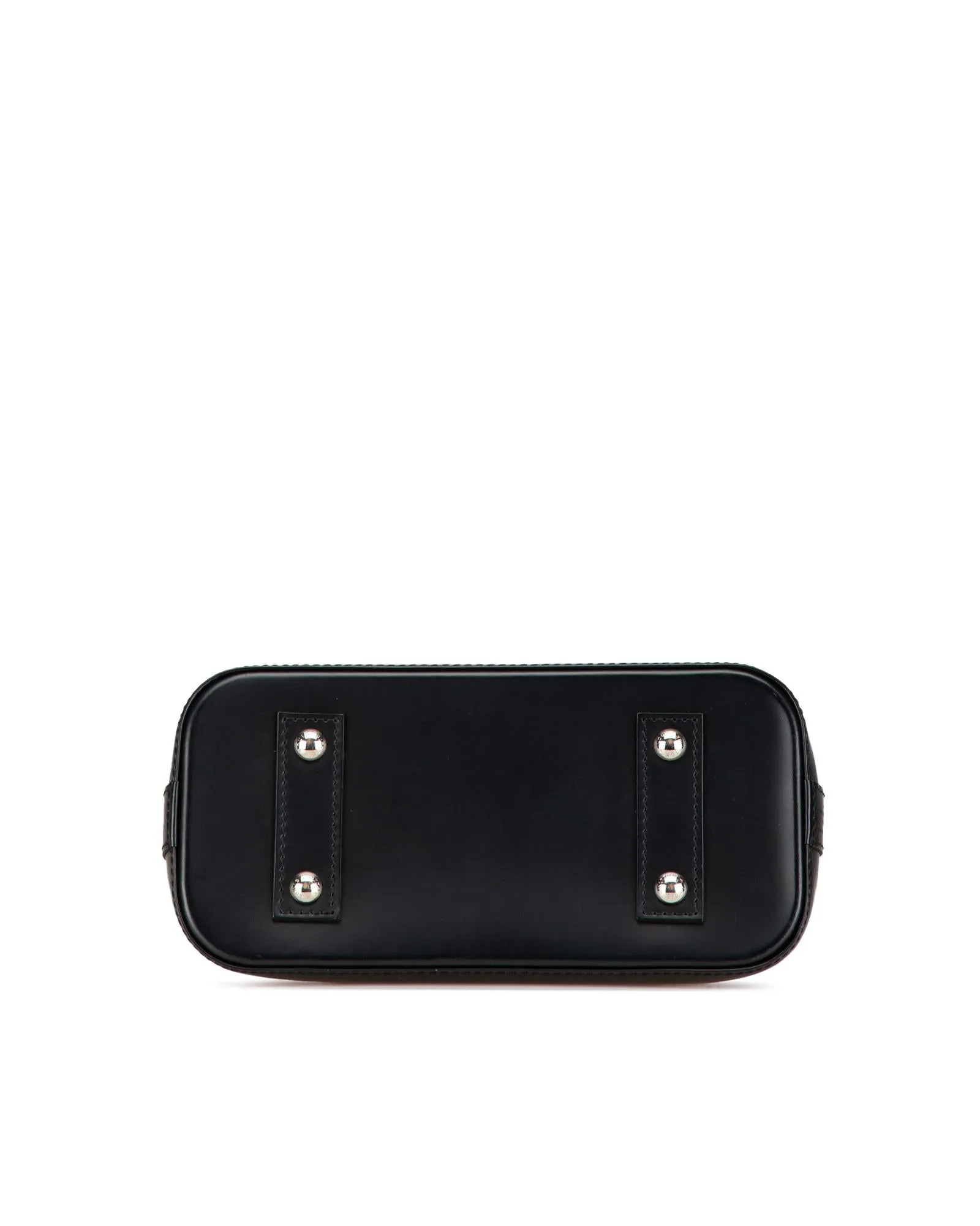 Epi Leather Alma BB with Rolled Handles and Top Zip Closure