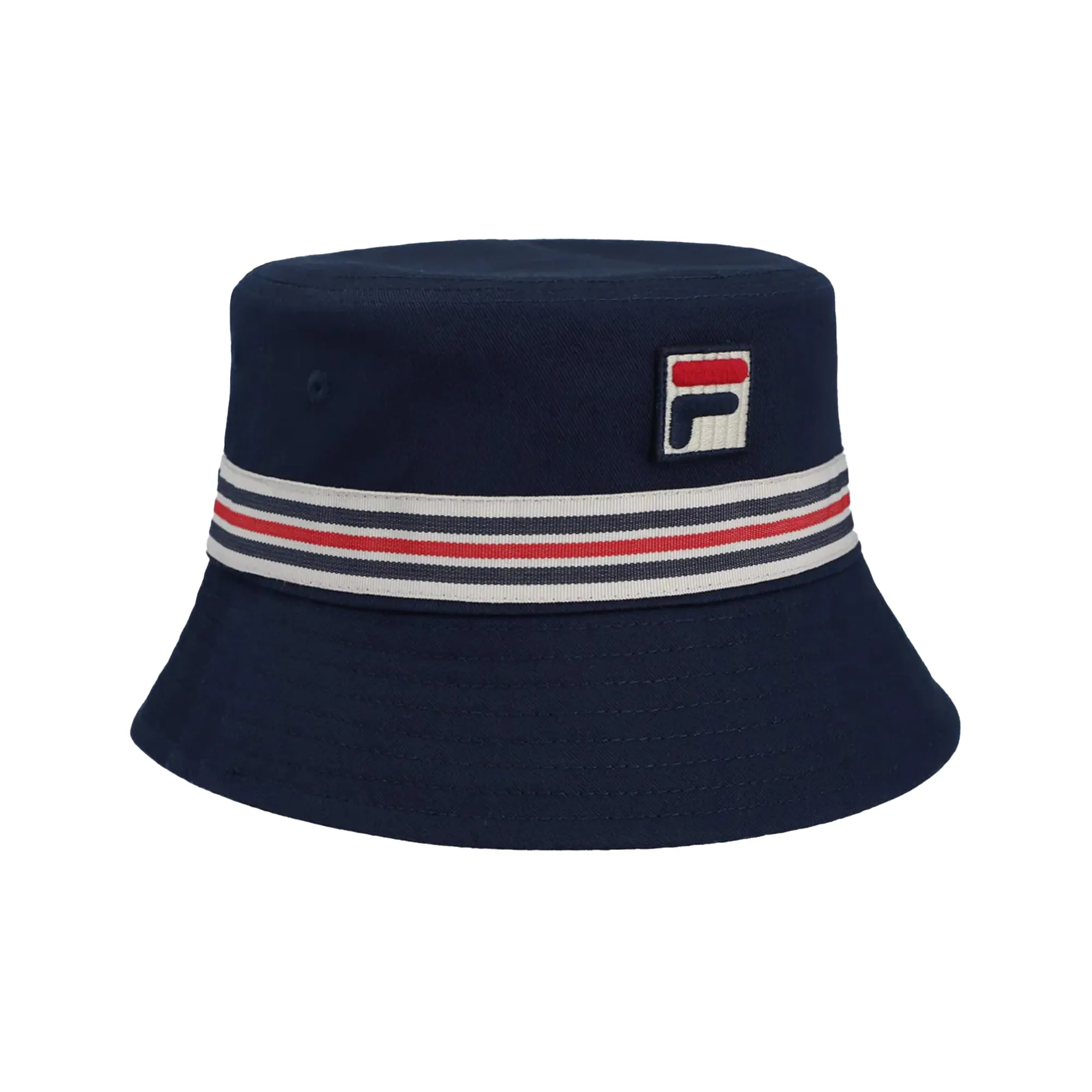 Fila Jojo Heritage Stripe Bucket Hat Navy