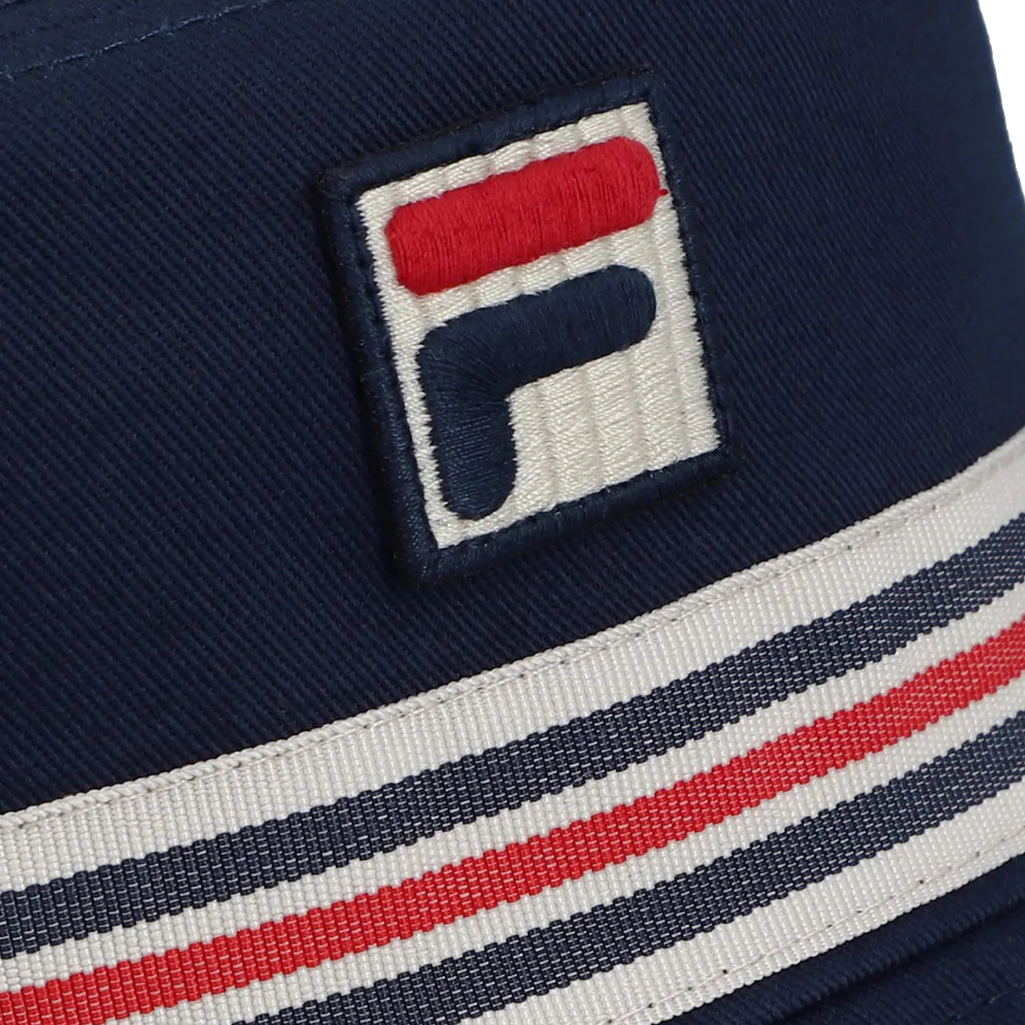 Fila Jojo Heritage Stripe Bucket Hat Navy