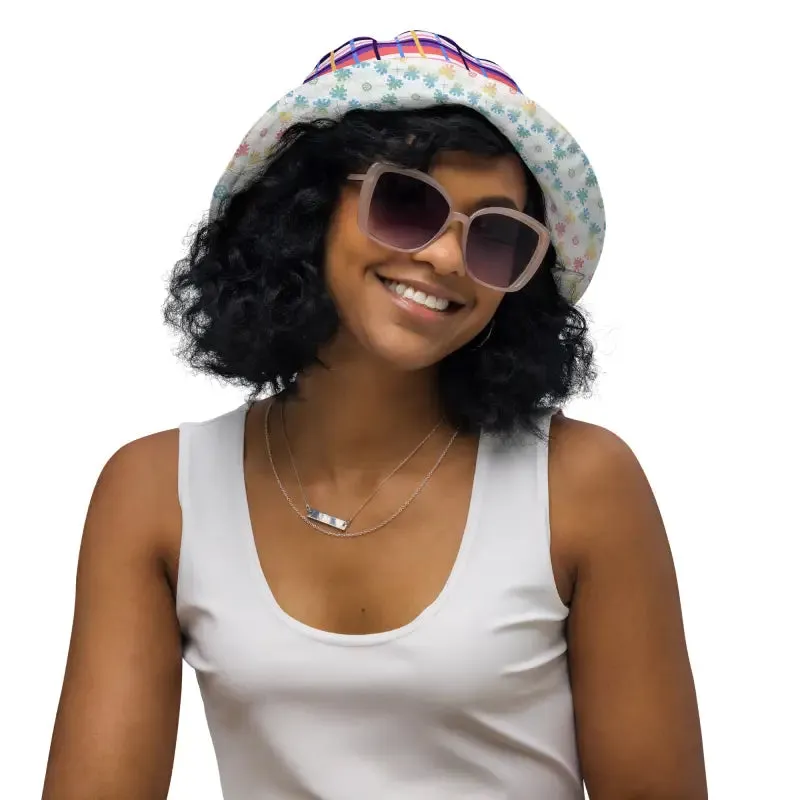 Floral Reversible Bucket Hat for When You Want to Be a Sunflower Diva