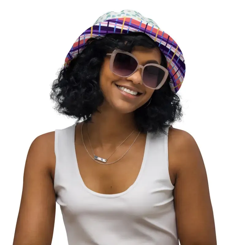 Floral Reversible Bucket Hat for When You Want to Be a Sunflower Diva