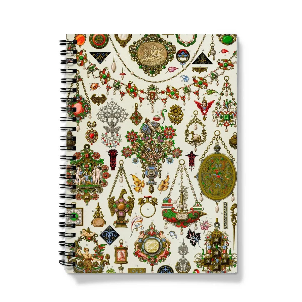 French Jewelry - Auguste Racinet Art Notebook