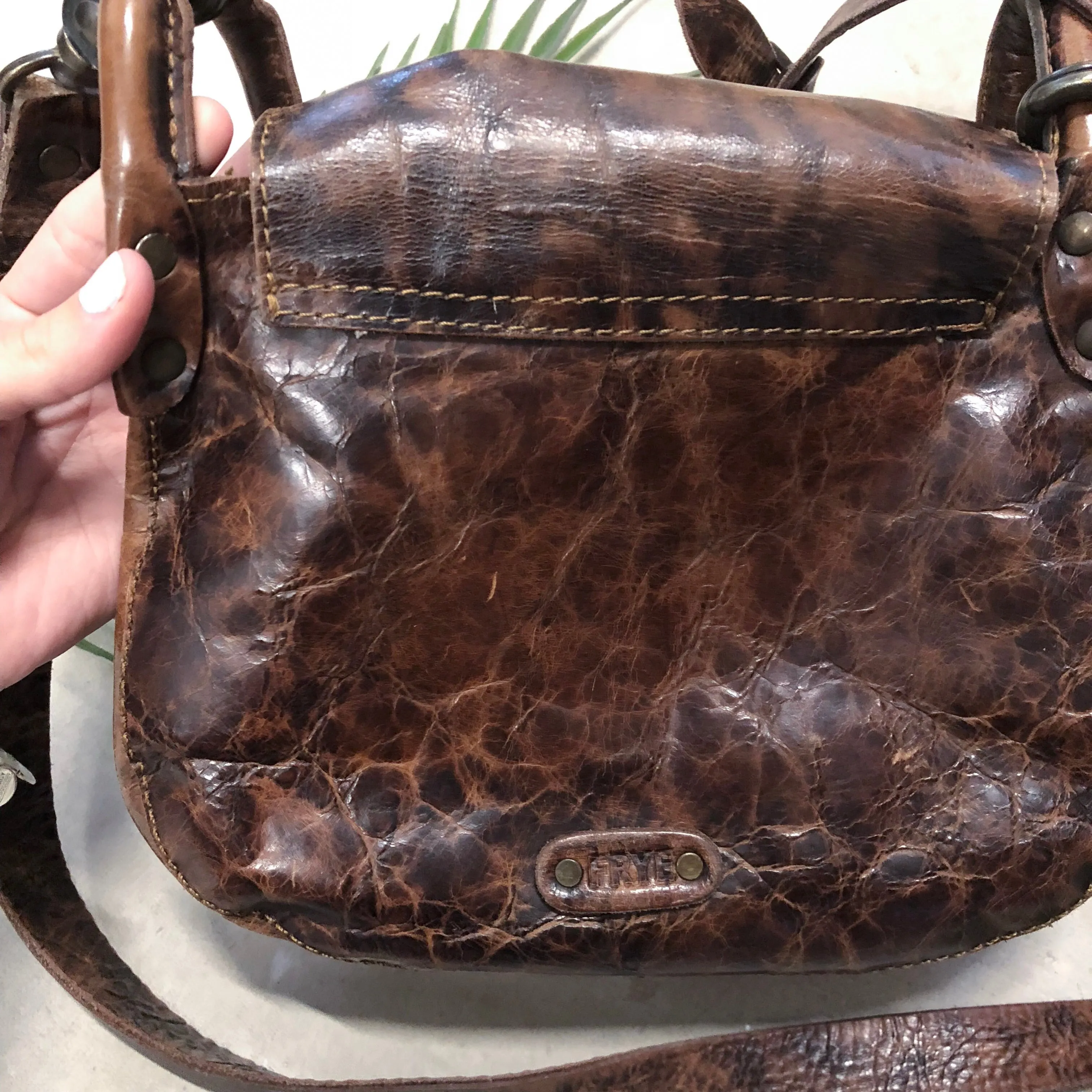 Frye Leather Crossbody