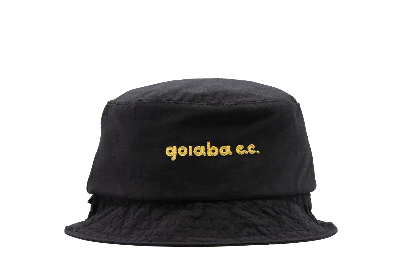 Goiaba E.C. - Campo Nylon Bucket Hat - Black/Gold