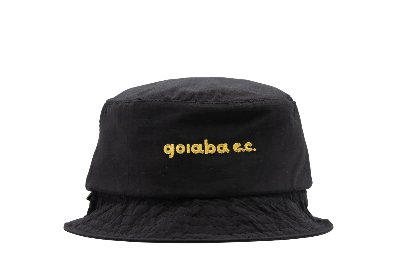 Goiaba E.C. - Campo Nylon Bucket Hat - Black/Gold