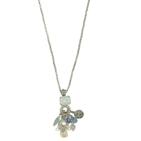 Hamsa Charm Pendant in "Aegean Coast" *Custom*
