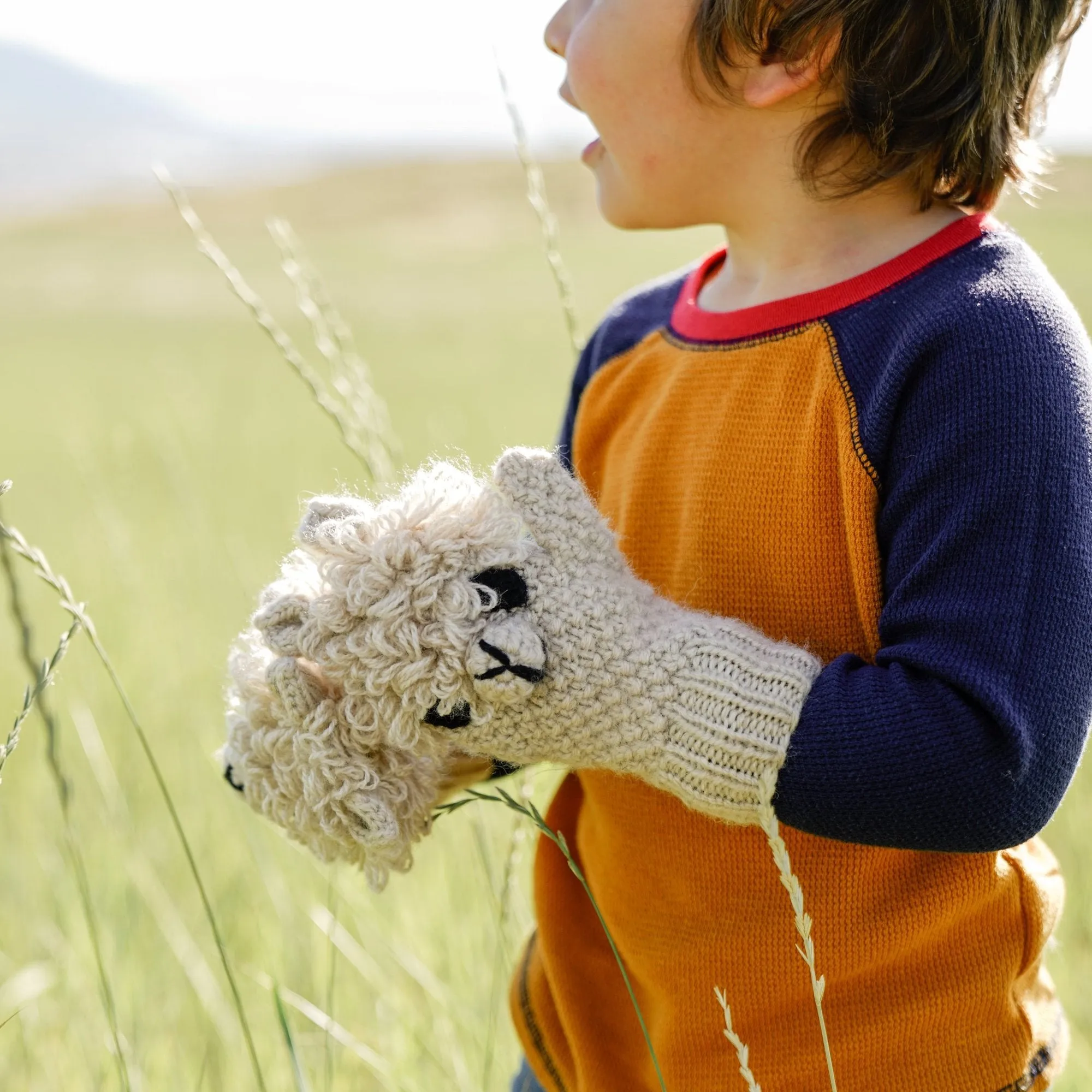 Kids Animal Mittens