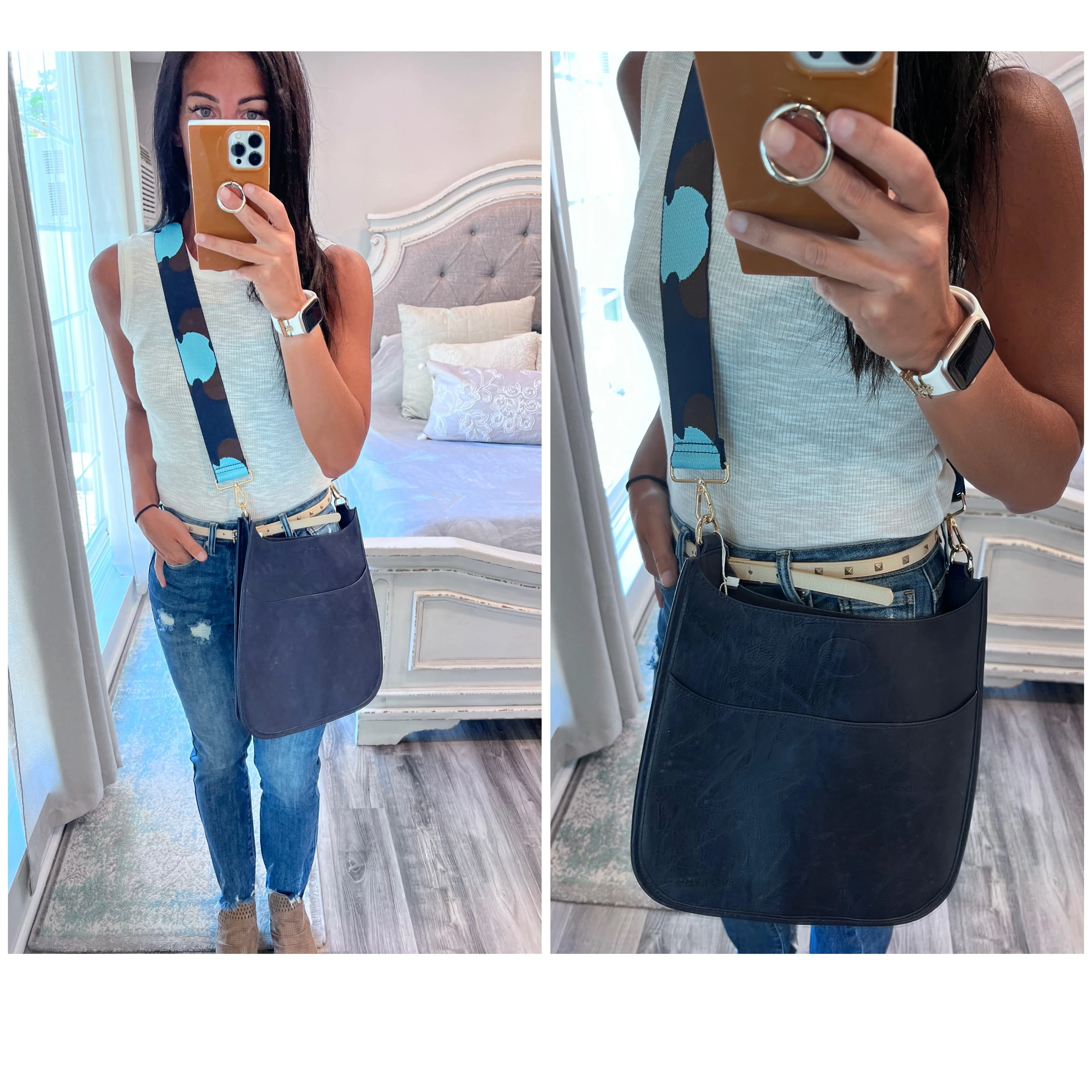 Large Vegan Messenger Bags
