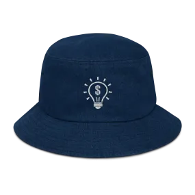 MDM Logo Denim Bucket Hat