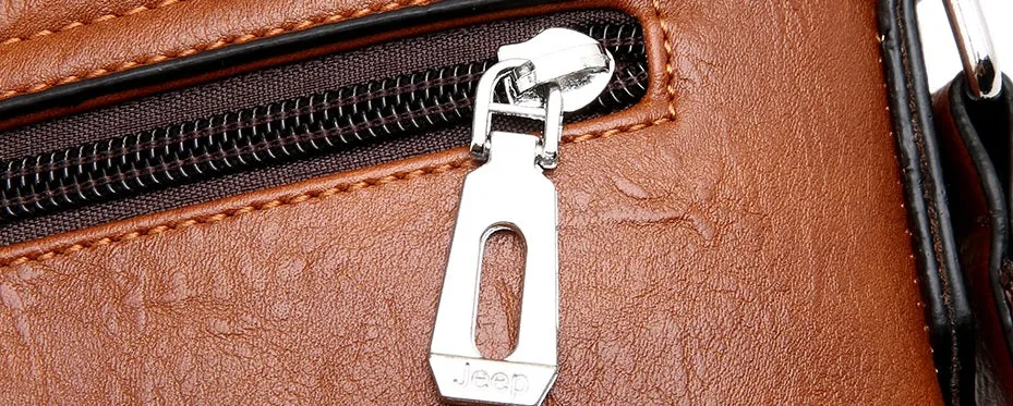Men's Leather Shoulder Bag For iPad