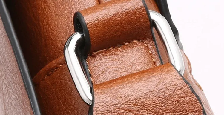 Men's Leather Shoulder Bag For iPad