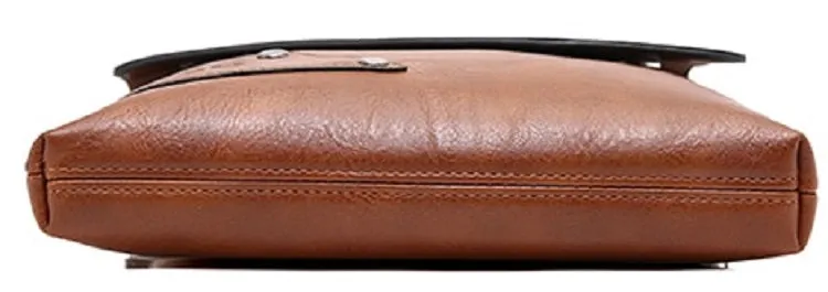 Men's Leather Shoulder Bag For iPad