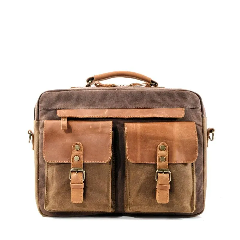 Mens Shoulder Strap Canvas Messenger Bag