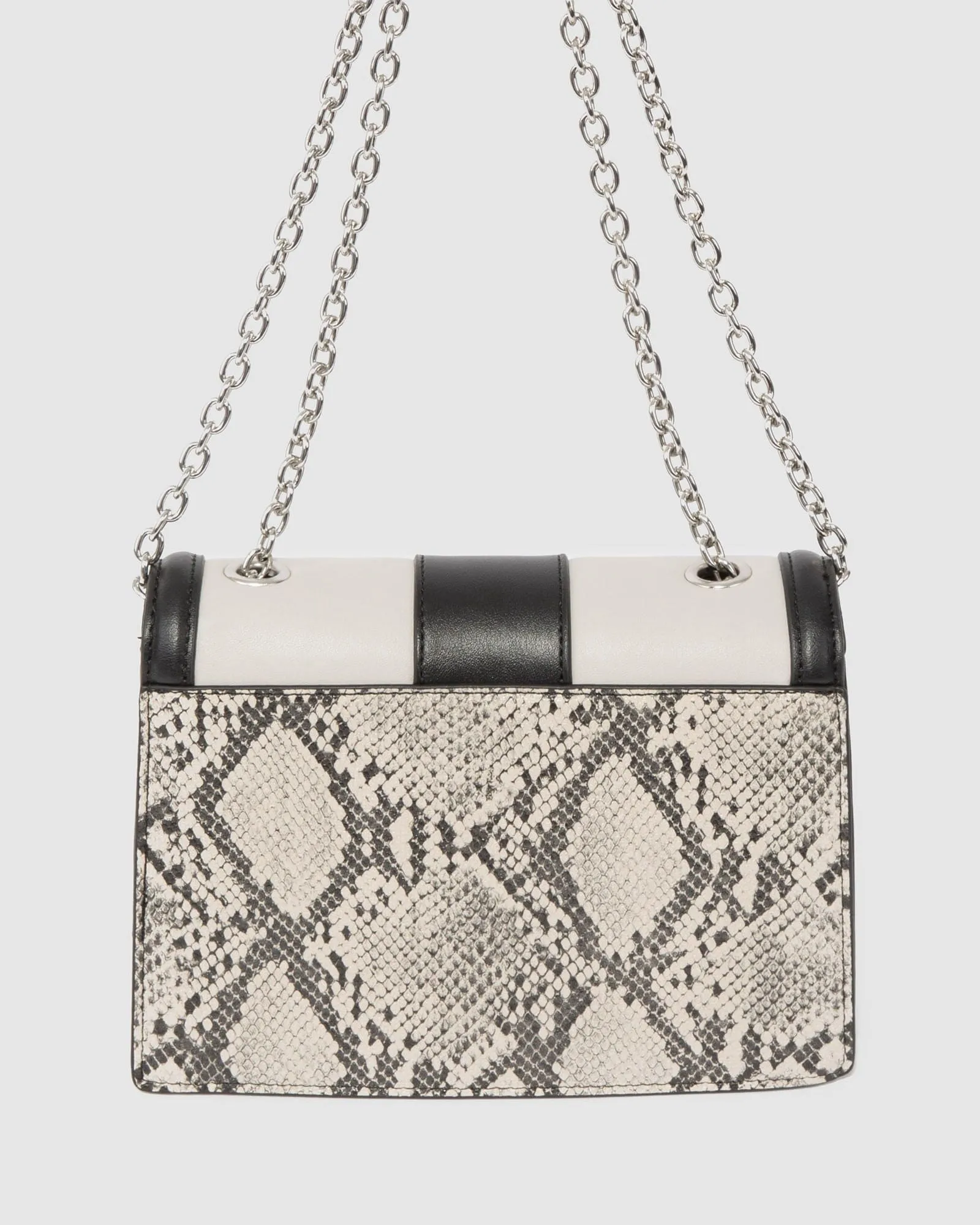 Multi Colour Hadly Lock Crossbody Bag