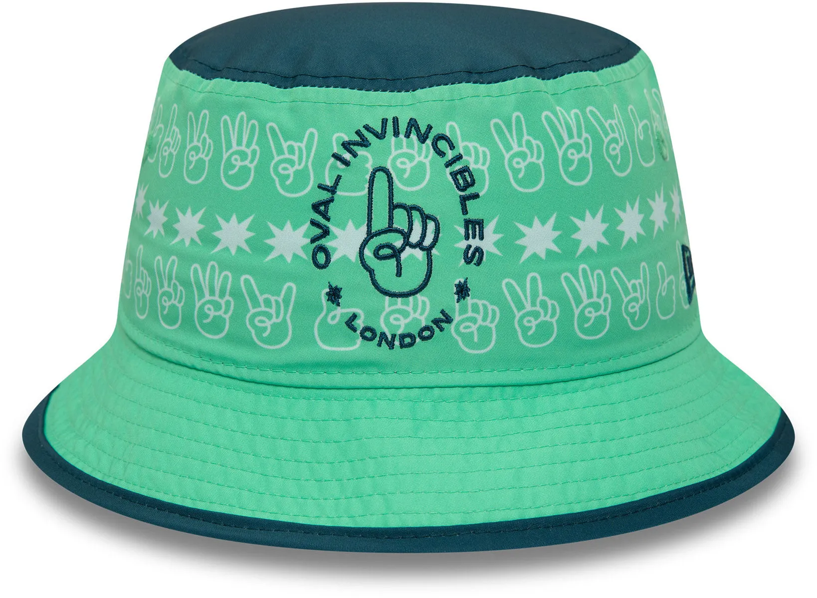 Oval Invincibles The Hundred New Era All Over Print Bucket Hat