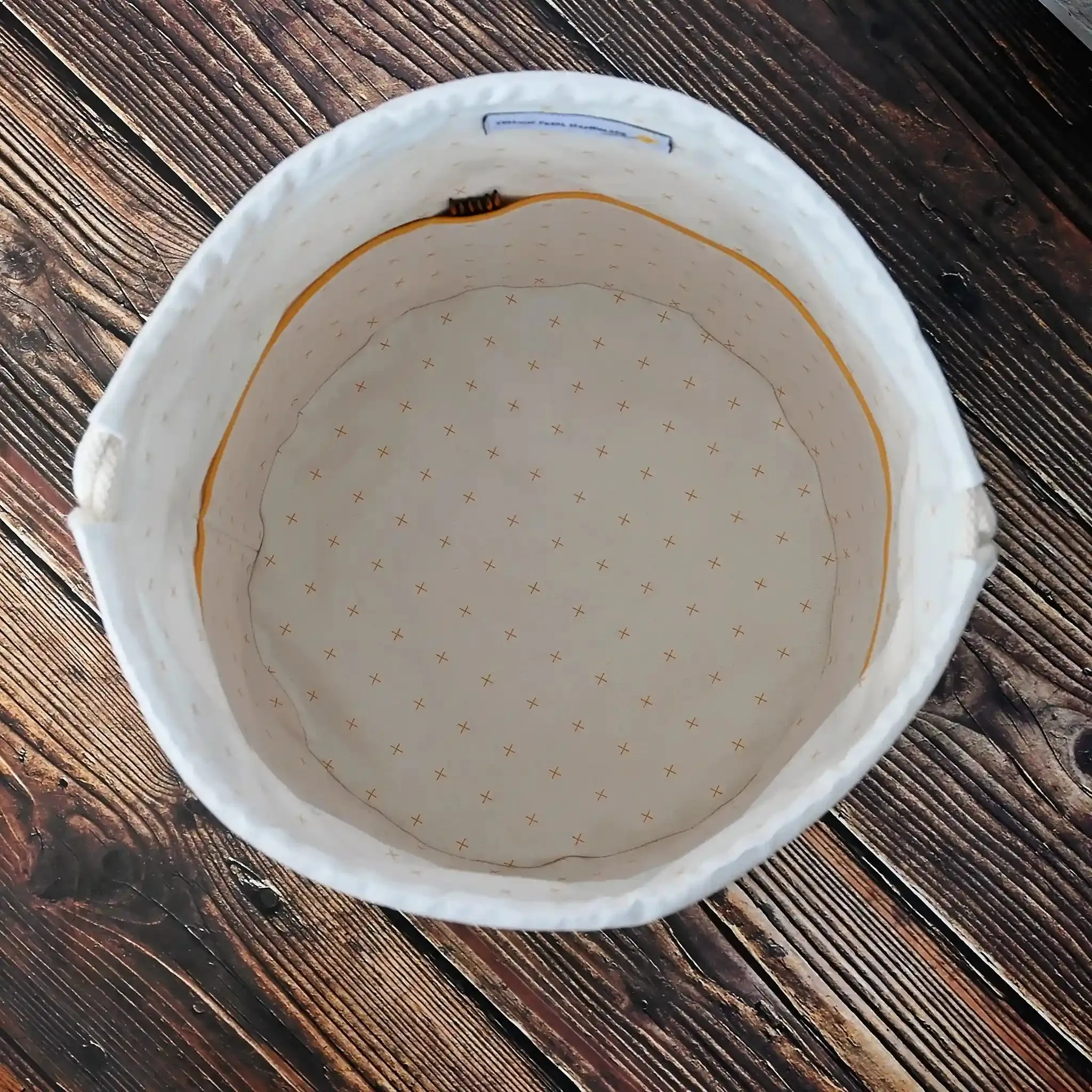 Pretty Canvas Bucket Bag in Rifle Paper Co's Curio