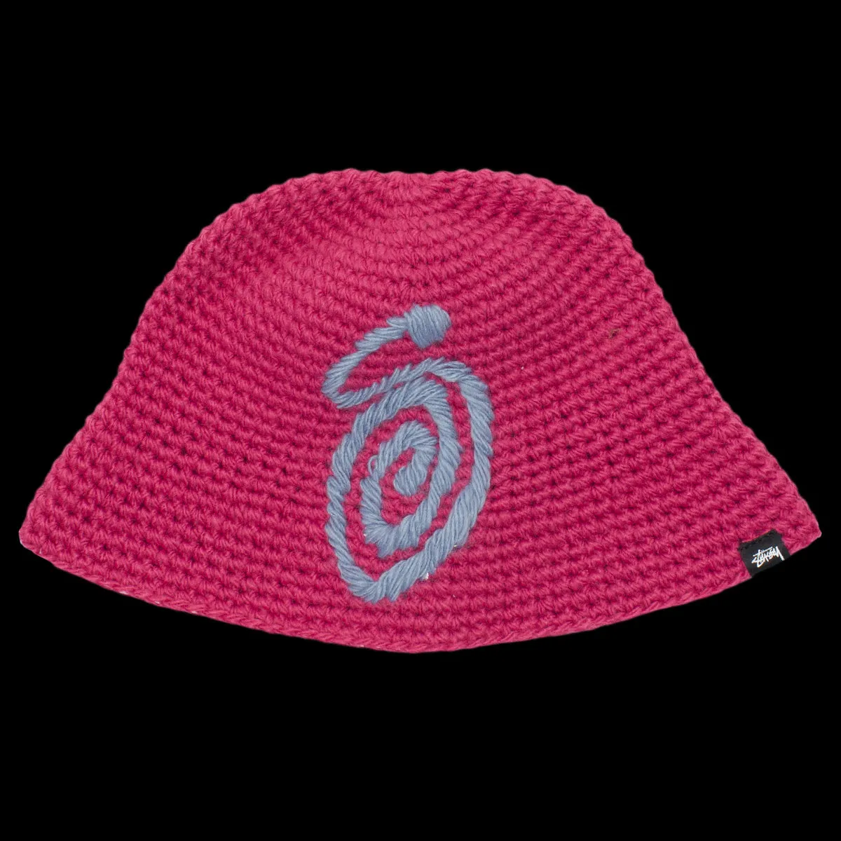 Swirly S Knit Bucket Hat