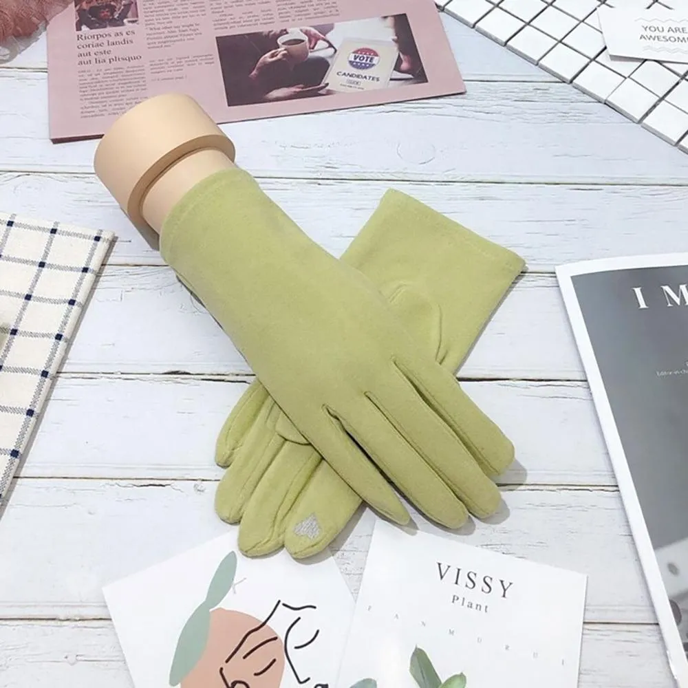 Touch Screen Cashmere Winter Heart Gloves