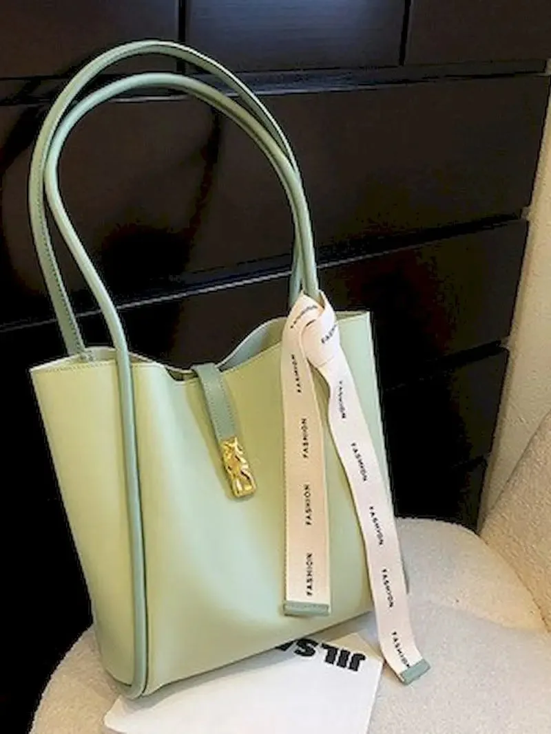 UAKISS  -  Vintage Large Capacity Tote Women Shoulder Bags Luxury Soft Pu Leather Messenger Bag Female Purses  Harajuku