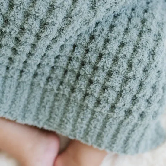 Waffle Knit Mini Blanket