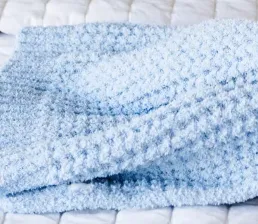 Waffle Knit Receiving Blanket