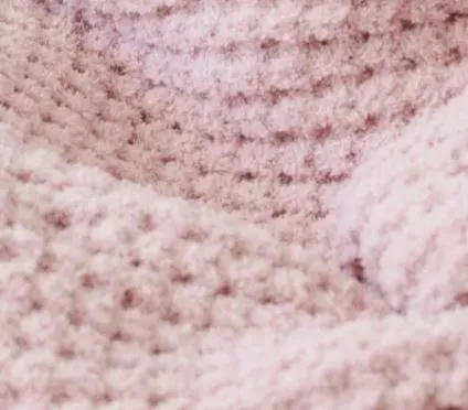 Waffle Knit Receiving Blanket