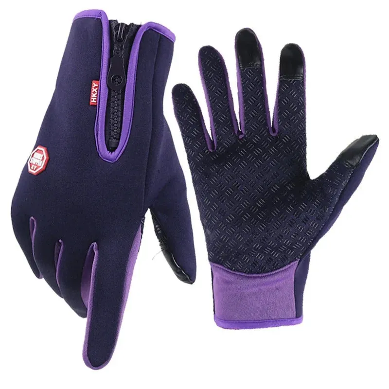 Warm Touchscreen Outdoor Winter Driving Gloves