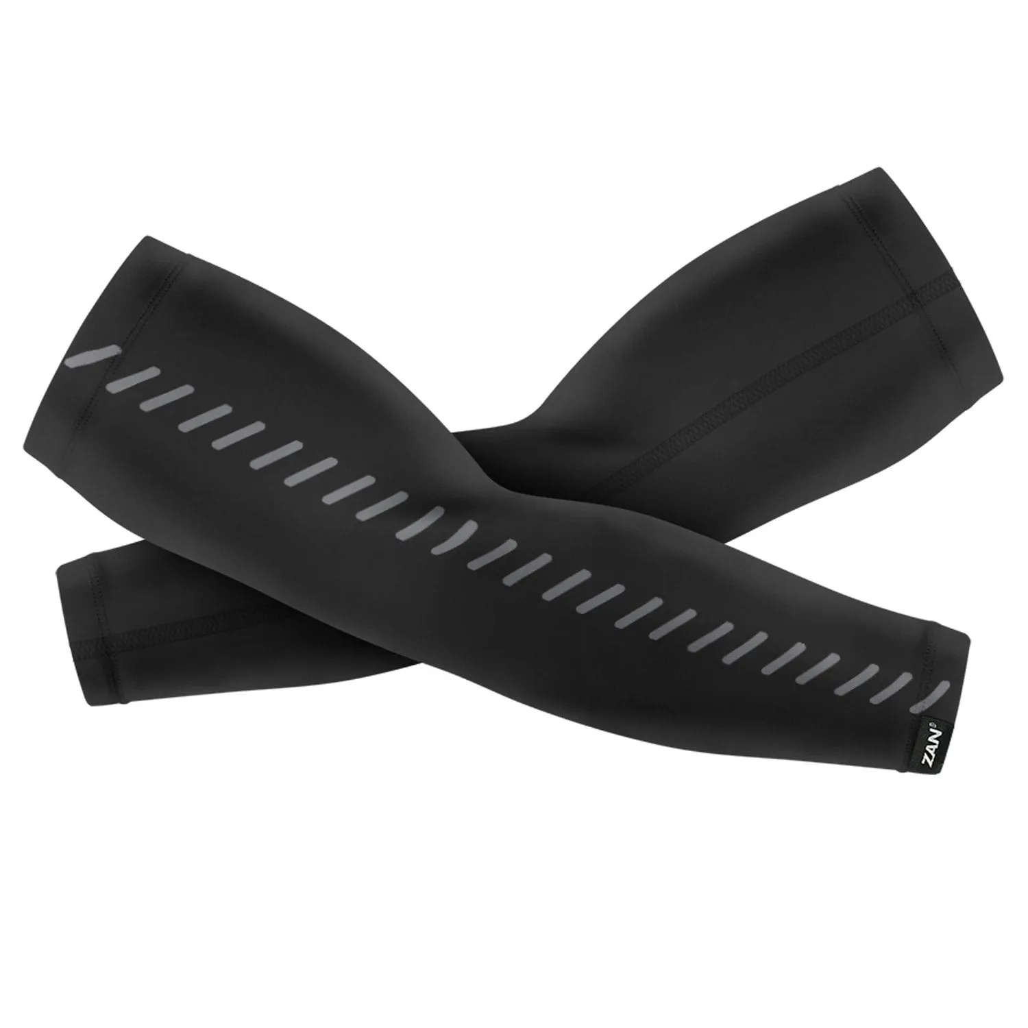 ZAN Headgear Arm Sleeve Sportflex® UPF50 _Reflective Black