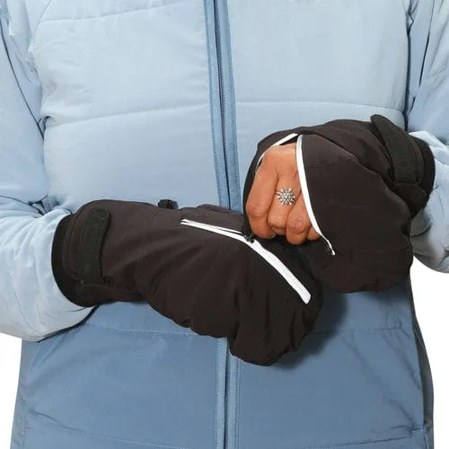 Zip Mitts - Winter Mittens (Women's Sizing)